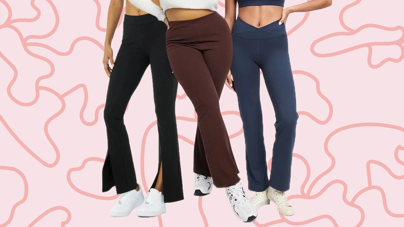 These 5 Cute Flare Yoga Pants Are Worth-Splurging in 2021