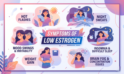symptoms of low estrogen
